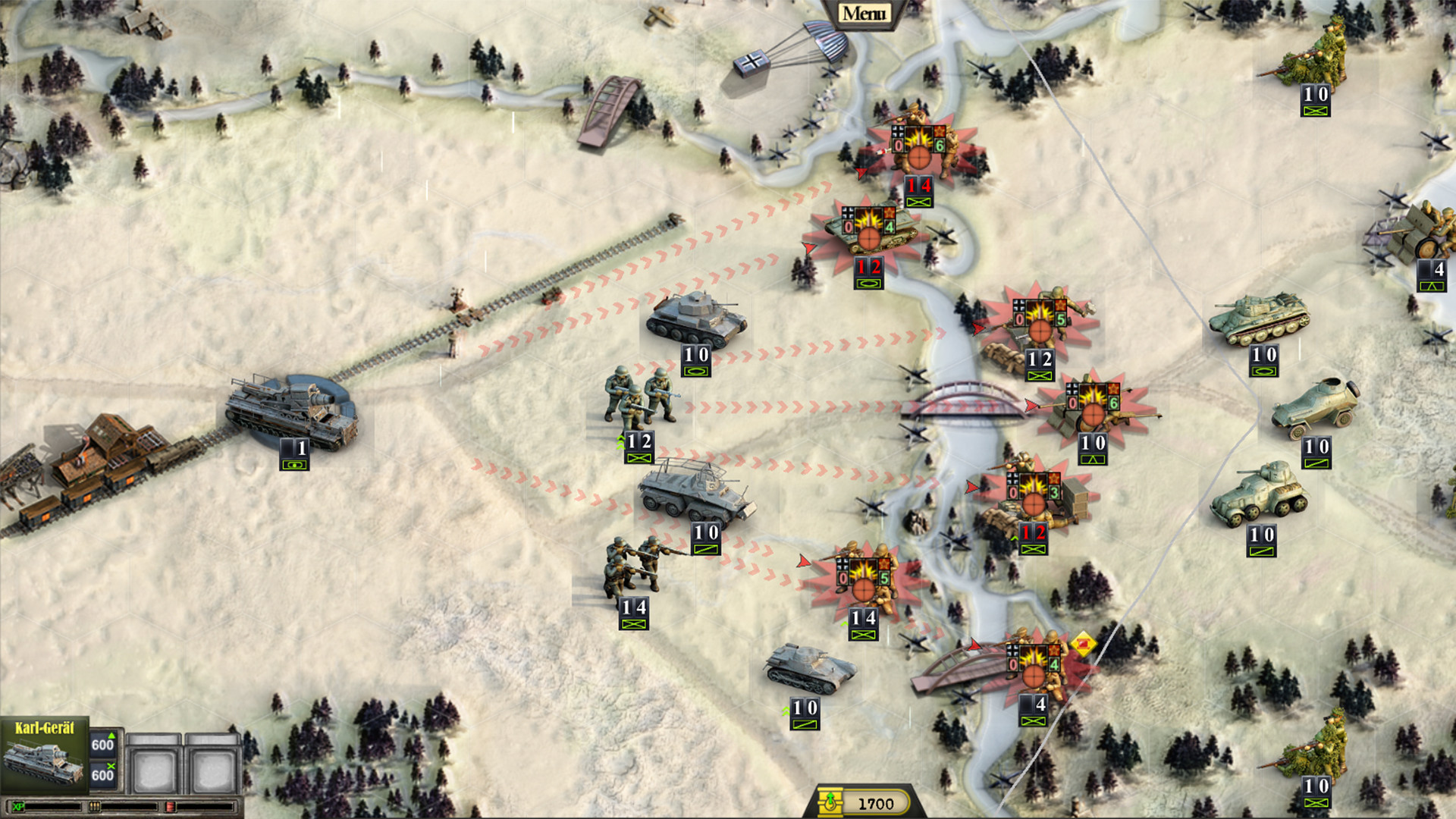前线：装甲突击队！ / Frontline: Panzer Blitzkrieg! 截图