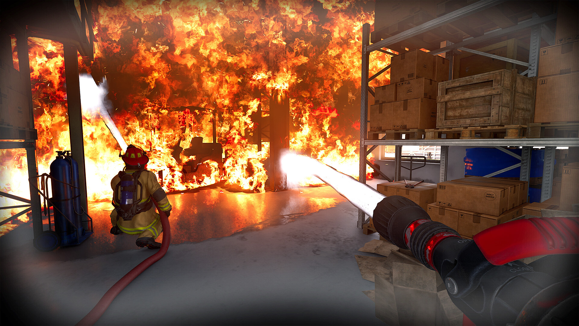 消防模拟：火苗燃动/Firefighting Simulator: Ignite 截图