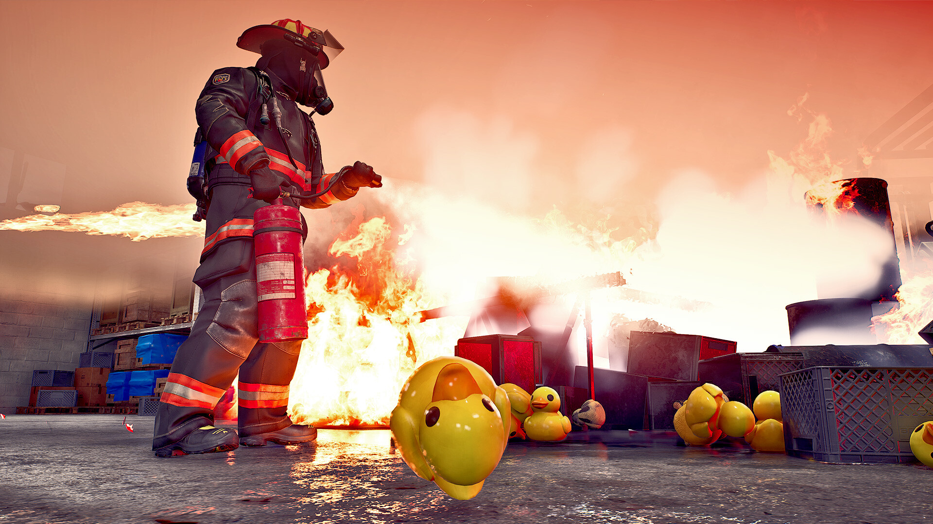 消防模拟：火苗燃动/Firefighting Simulator: Ignite 截图