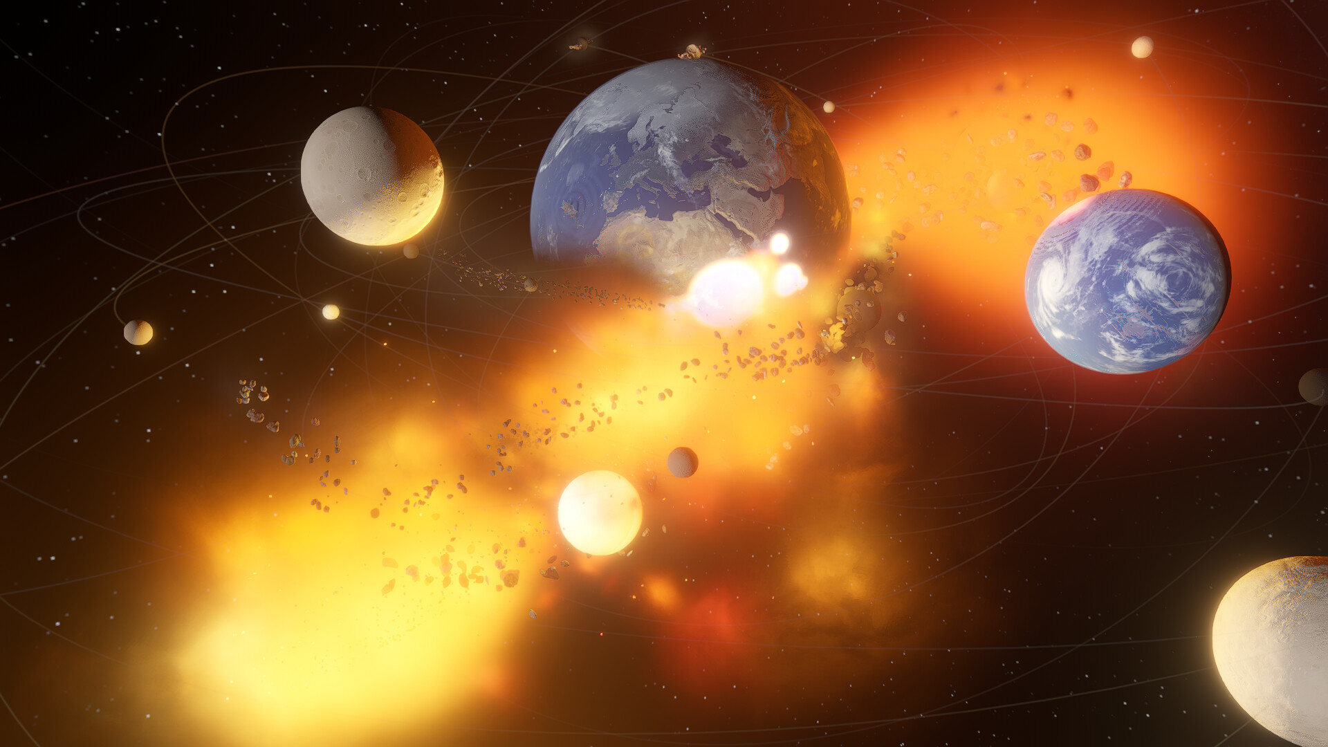 宇宙沙盘/宇宙沙盒/Universe Sandbox 截图