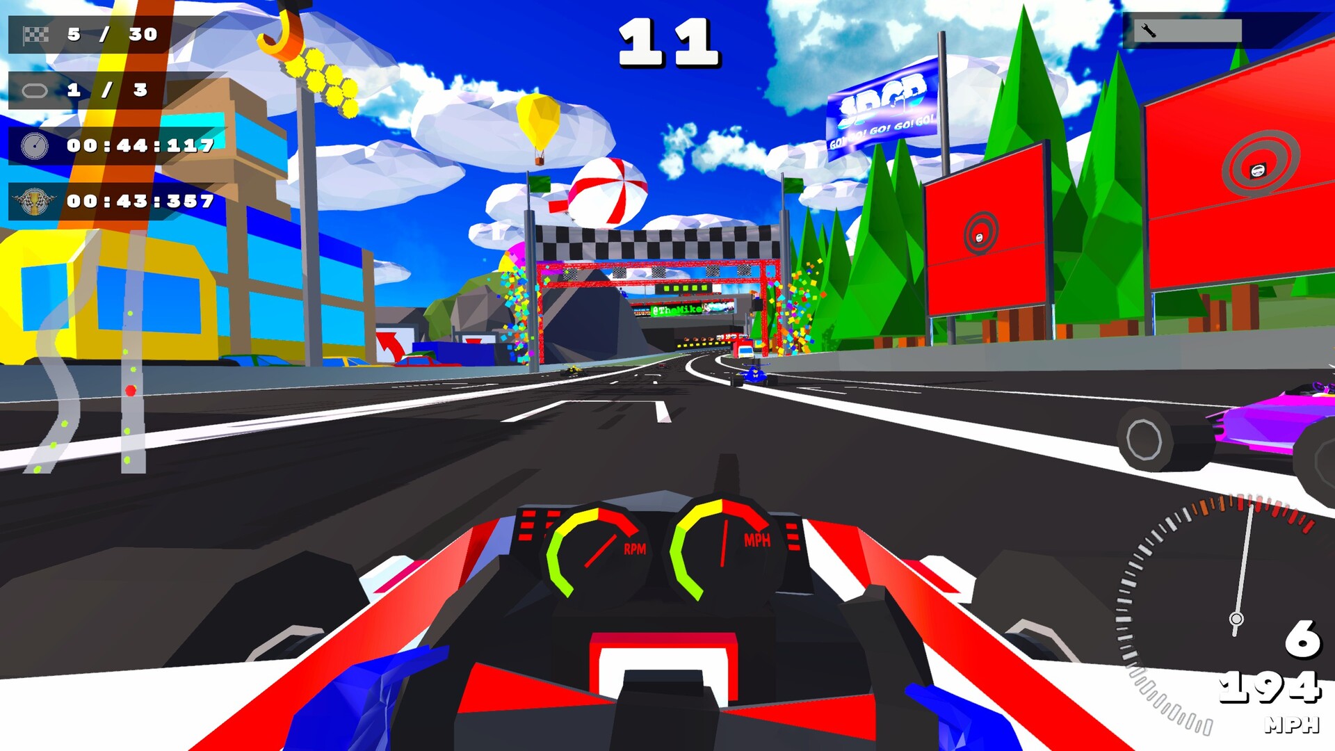 超级多边形大奖赛 / SPGP Super Polygon Grand Prix 截图