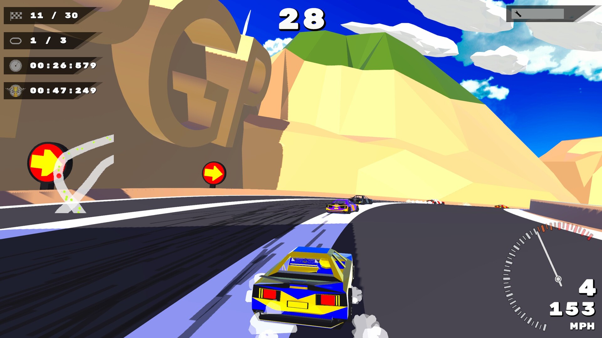 超级多边形大奖赛 / SPGP Super Polygon Grand Prix 截图