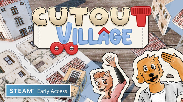 纸艺小镇 / Cutout Village