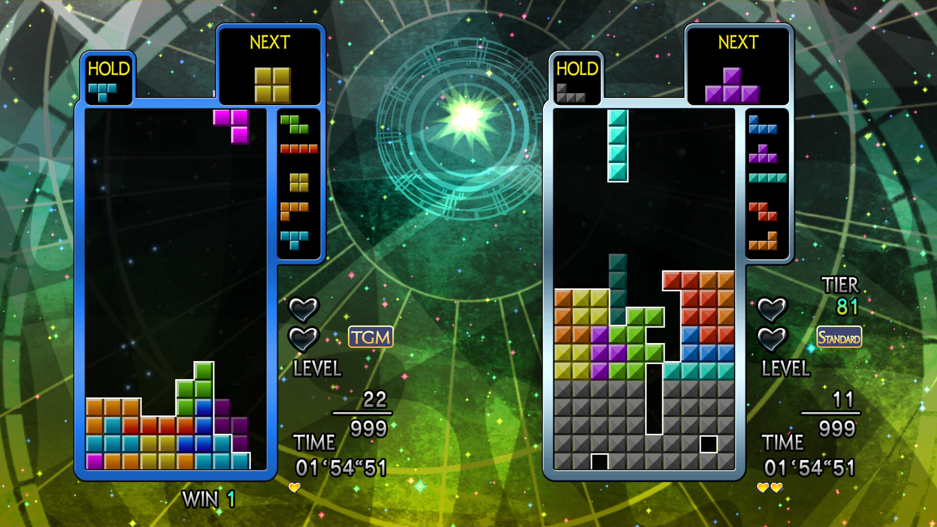 俄罗斯方块 大师之路4：绝对之眼 / TETRIS® THE GRAND MASTER 4：ABSOLUTE EYE 截图