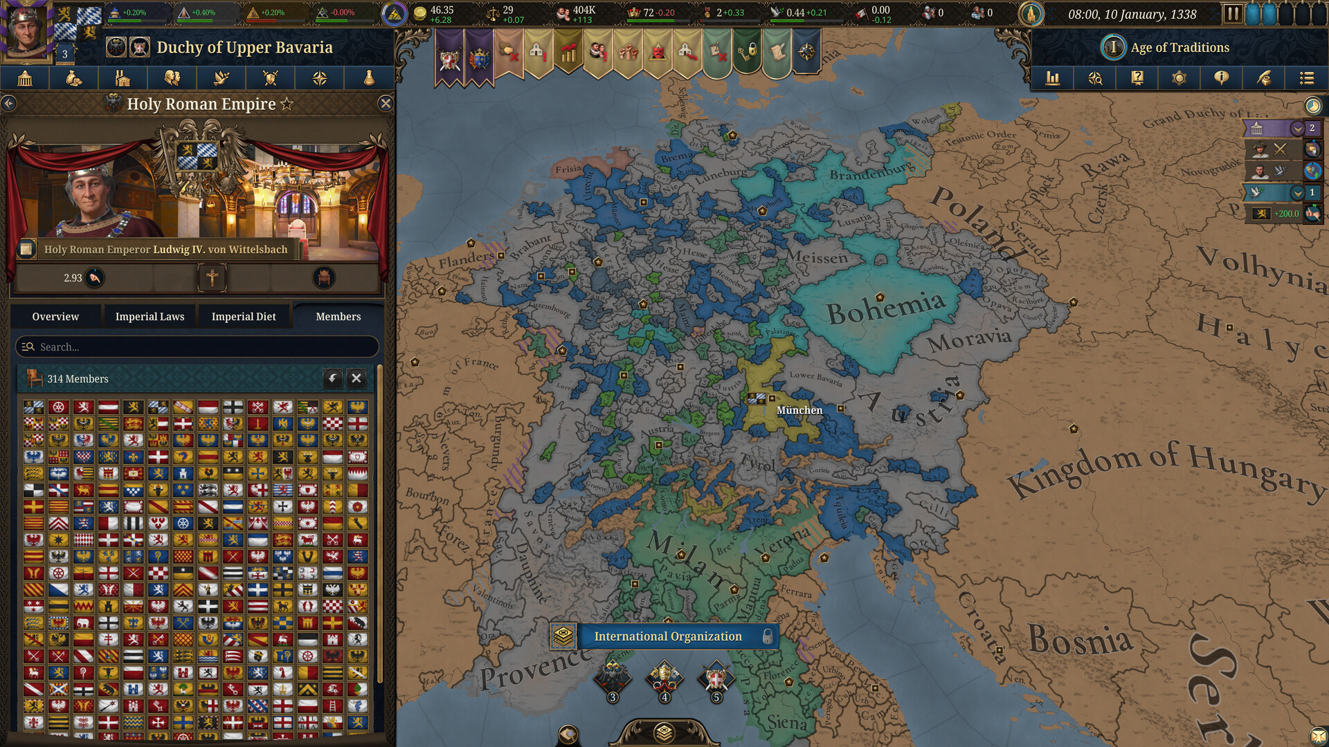欧陆风云5/Europa Universalis V 截图