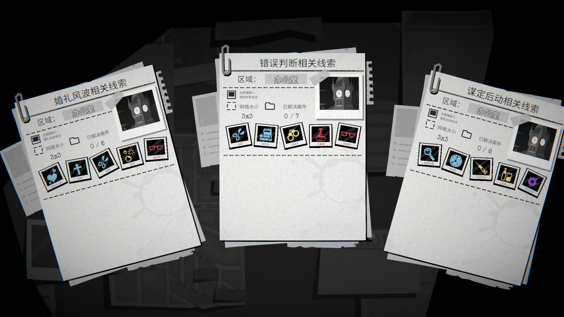 侦探杀：罪恶之城/Dupery: A Game of Solo Deduction 截图