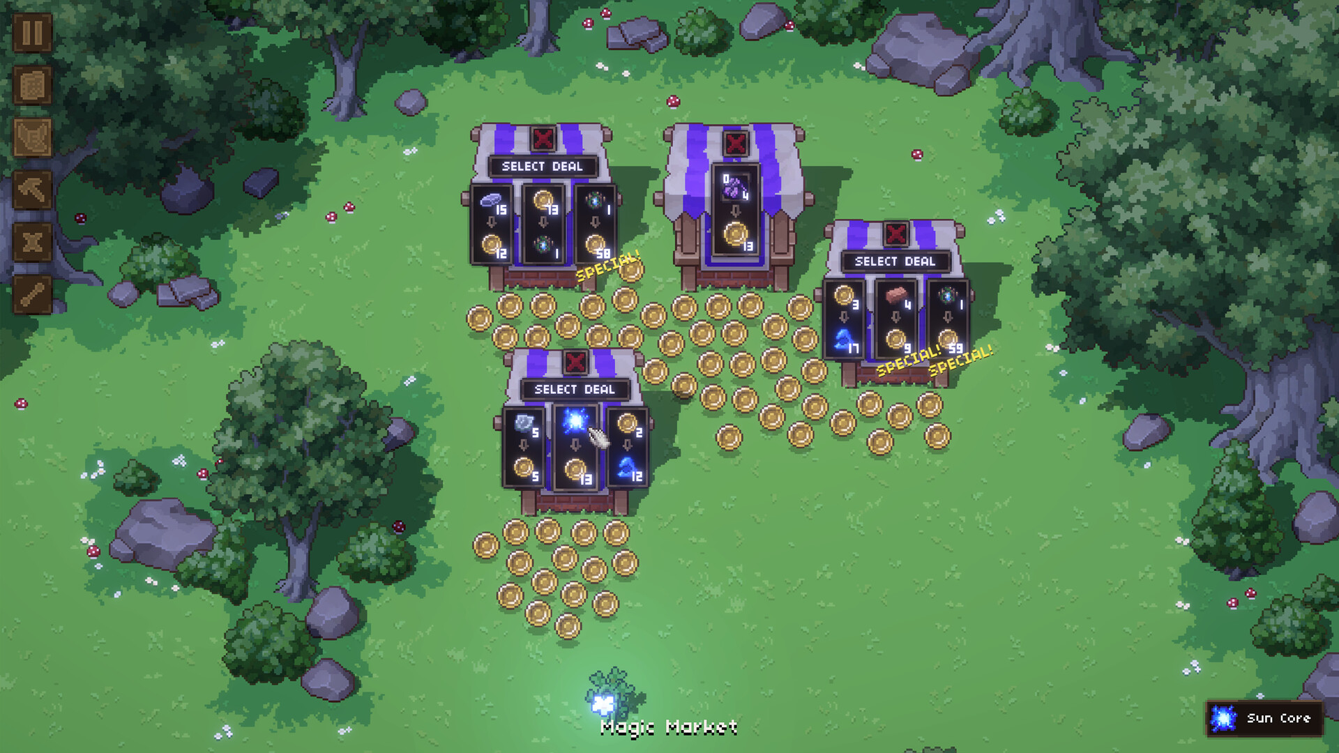 点击炼金术/Forage Wizard 截图