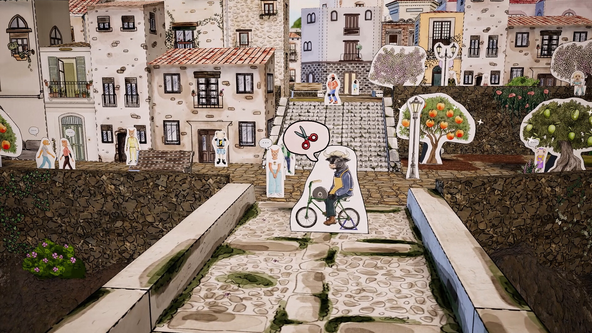 纸艺小镇 / Cutout Village 截图