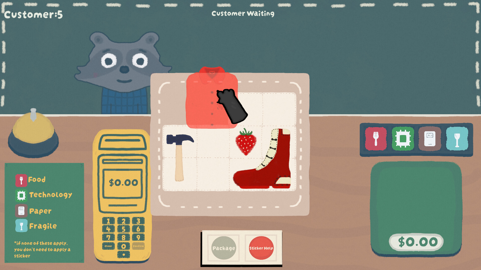 浣熊打包店 / Raccoon Packer A Cozy Puzzle Game 截图