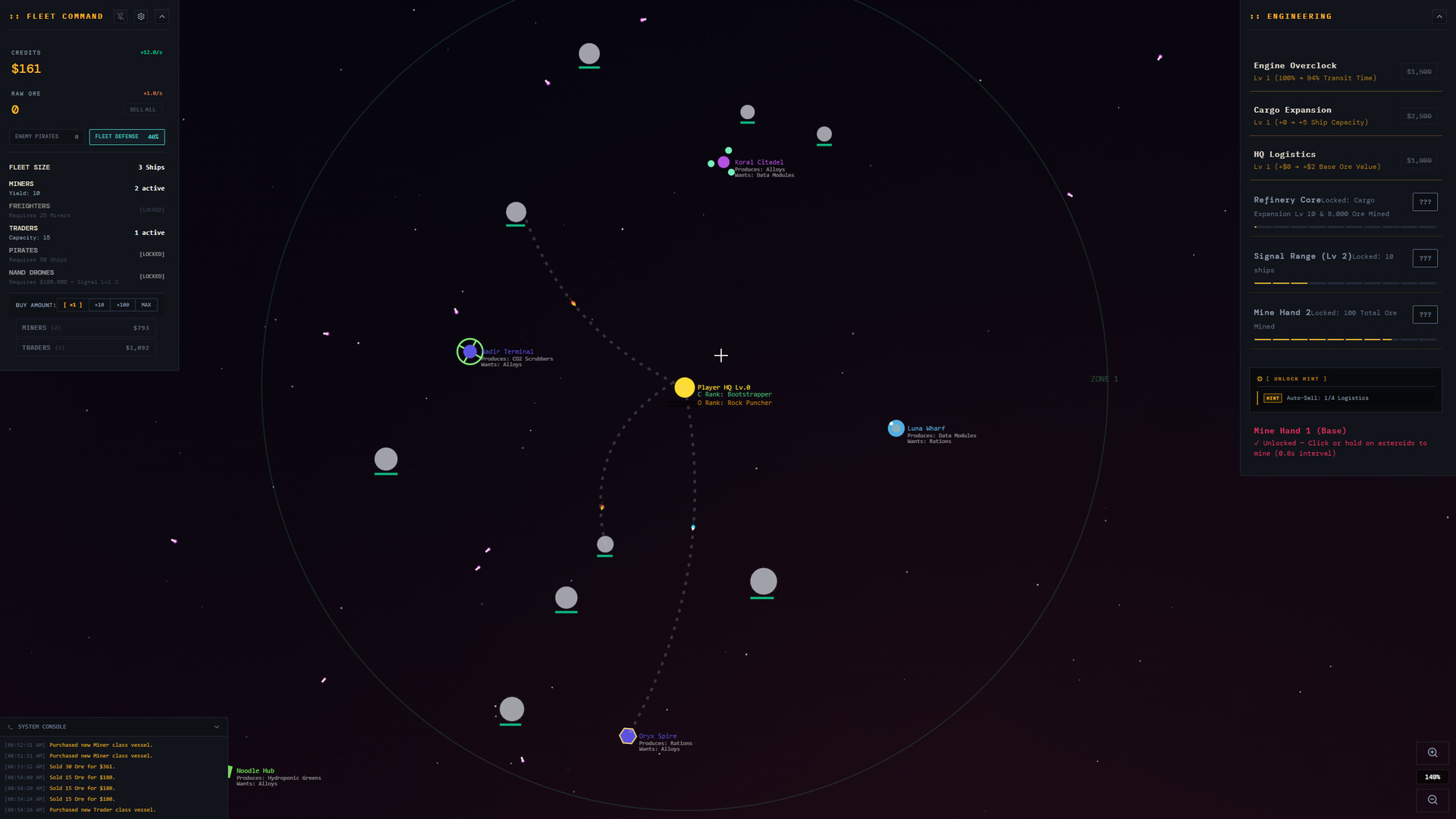 桌面空间：放置舰队 / Desk Space Idle Spacefleet clicker 截图