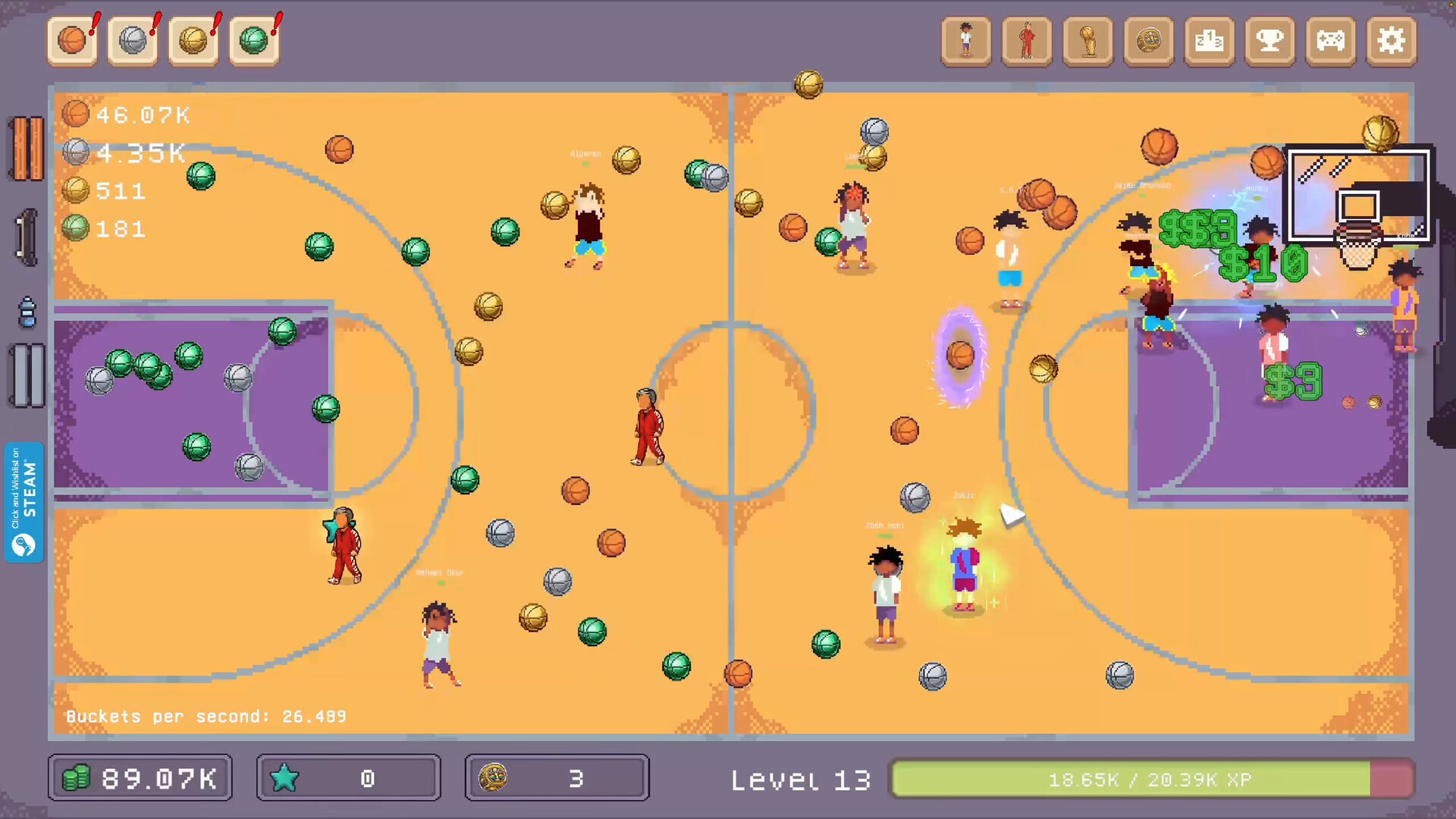 篮球点点点/Swish Ball Clicker 截图