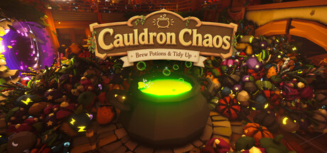 坩埚大乱斗：炼药清扫/Cauldron Chaos: Brew Potions & Tidy Up 游戏图标